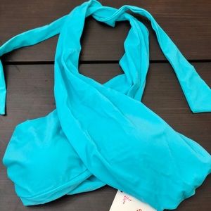 new Bocas Bikini Top in Blue Piscina.